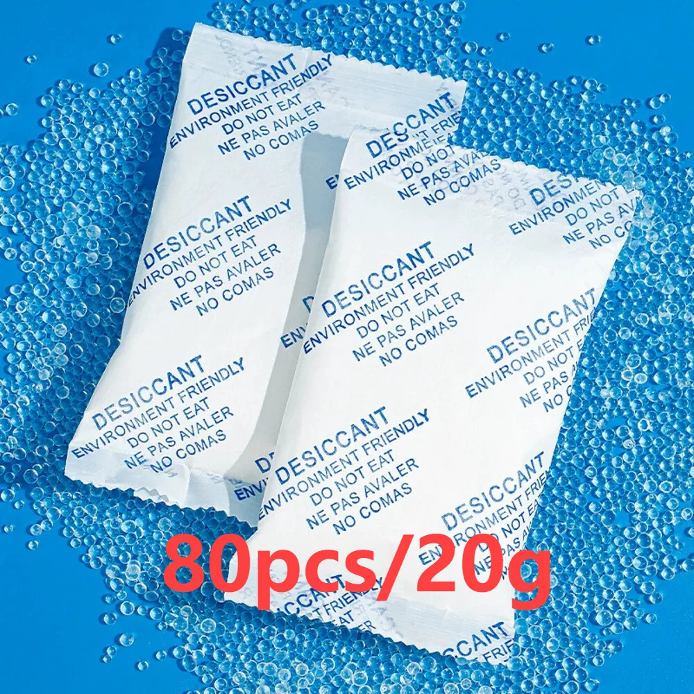 Moisture Absorbers Silica Gel Pack,Premium Desiccant Packs for Food,ElectronicsCloset, Jewelry Storage, 10g, 10g, 20, 50,100 Pa