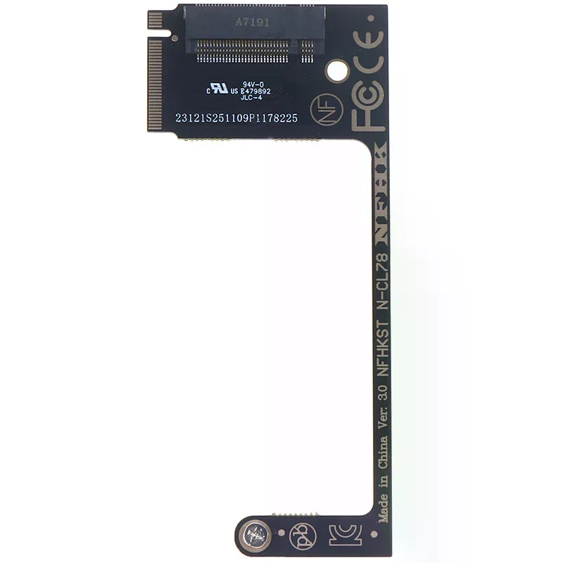 For MSI Claw 8 AI+ Claw7 SSD Adapter Handheld Conversion 2230 To 2280 4T M2 NVME SSD Expansion Board Adapter Riser Card