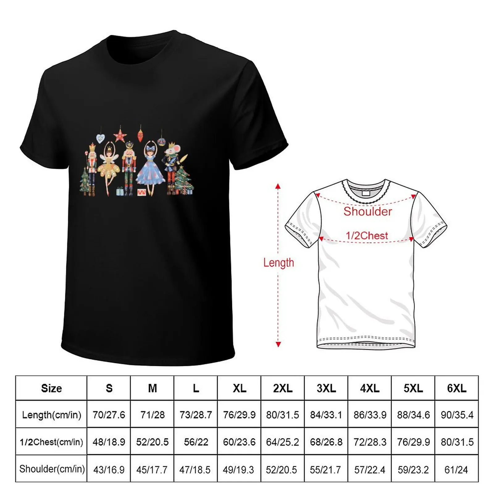 Nutcracker Ballet T-Shirt Soft Stretch Short Sleeve Top
