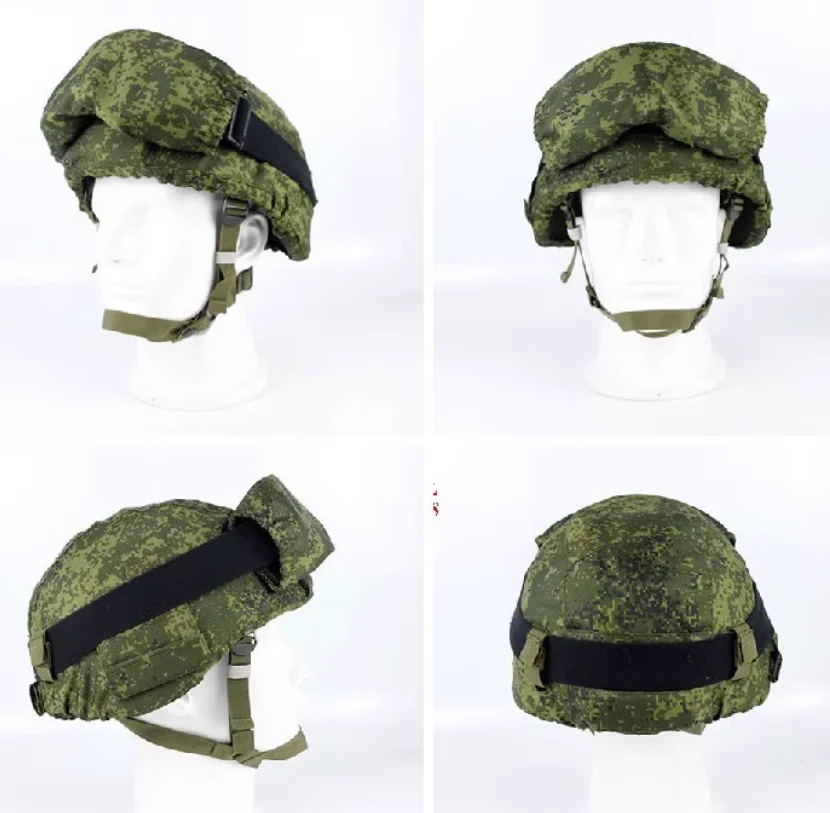 Accessori per softair da caccia copertura per casco + copertura per occhiali per casco russo 6 b47 EMR/MOX custodia per casco mimetico