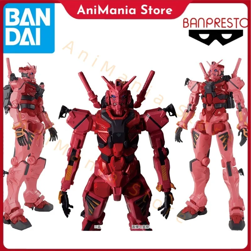 

Быстрая доставка Bandai Anime BANPRESTO-GENKAI TOPPA- GQuuuuuuX RED GUNDAM, оригинальная модель игрушки, экшн-фигурка, коллекционные дети