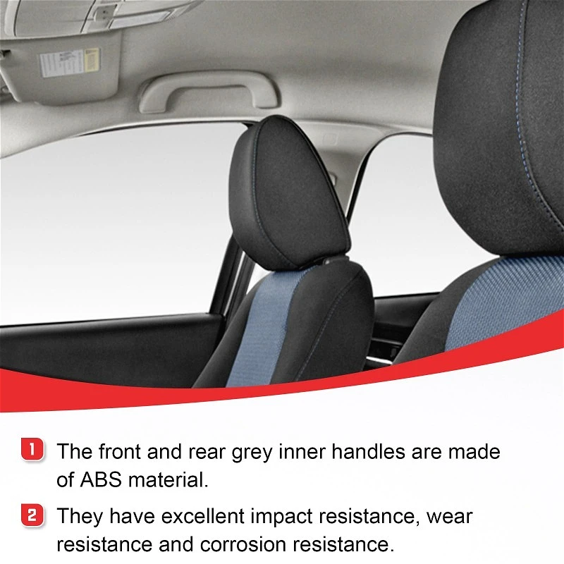 2x For Toyota Yaris 2008-2017 Front Rear Roof Armrest Ceiling Pull Handle Door Safety Hand 74610-52030B0 74619-0M010 74610-52020