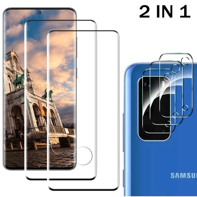 

Tempered Glass for Samsung Galaxy S24 S22 S20 Ultra S21 FE S23 Plus Camera Lens Screen Protector Film for Samsung Note 20 Ultra
