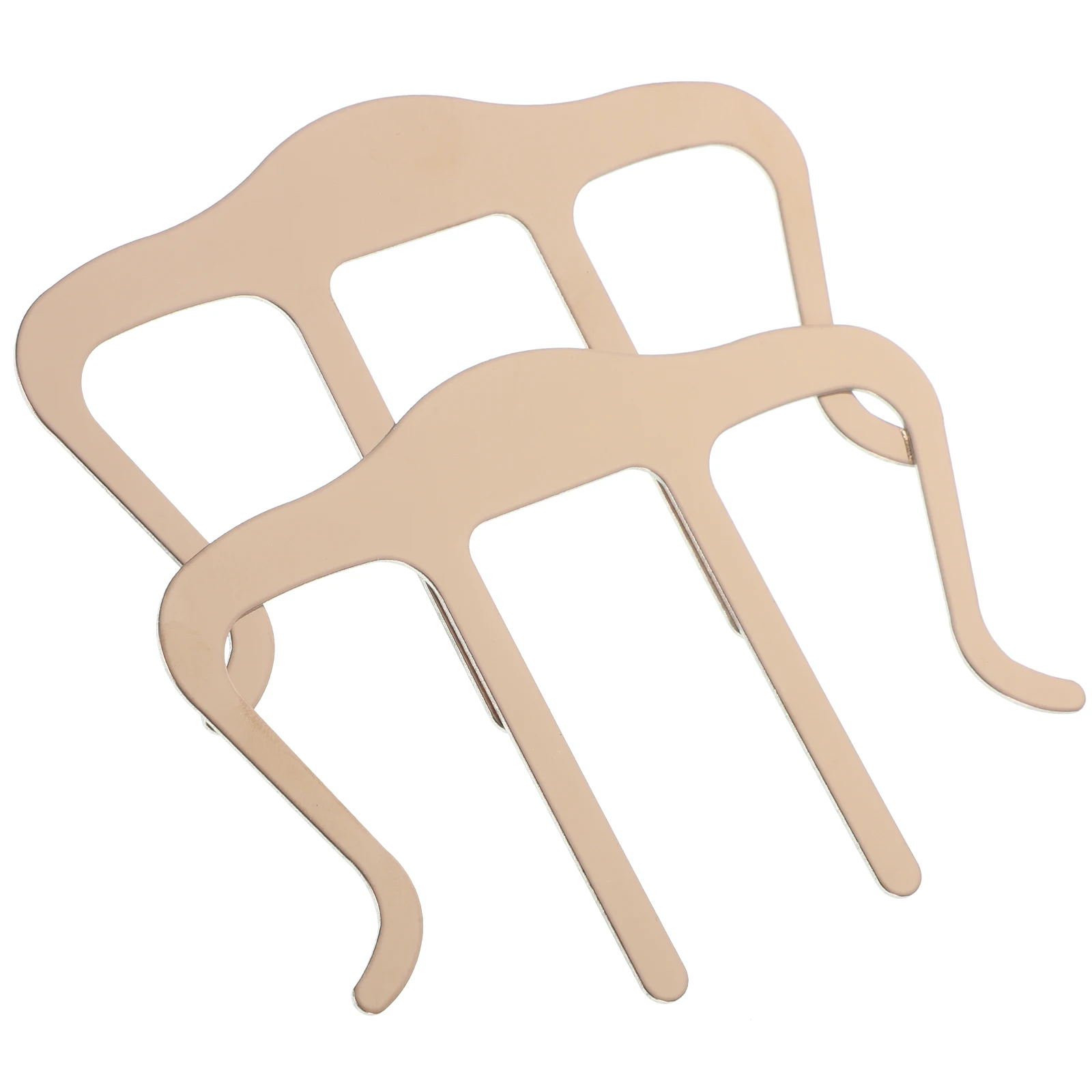 

2 Pcs Piano Score Clip Music Paper Clips Book Holder Small Optional Metal Page for