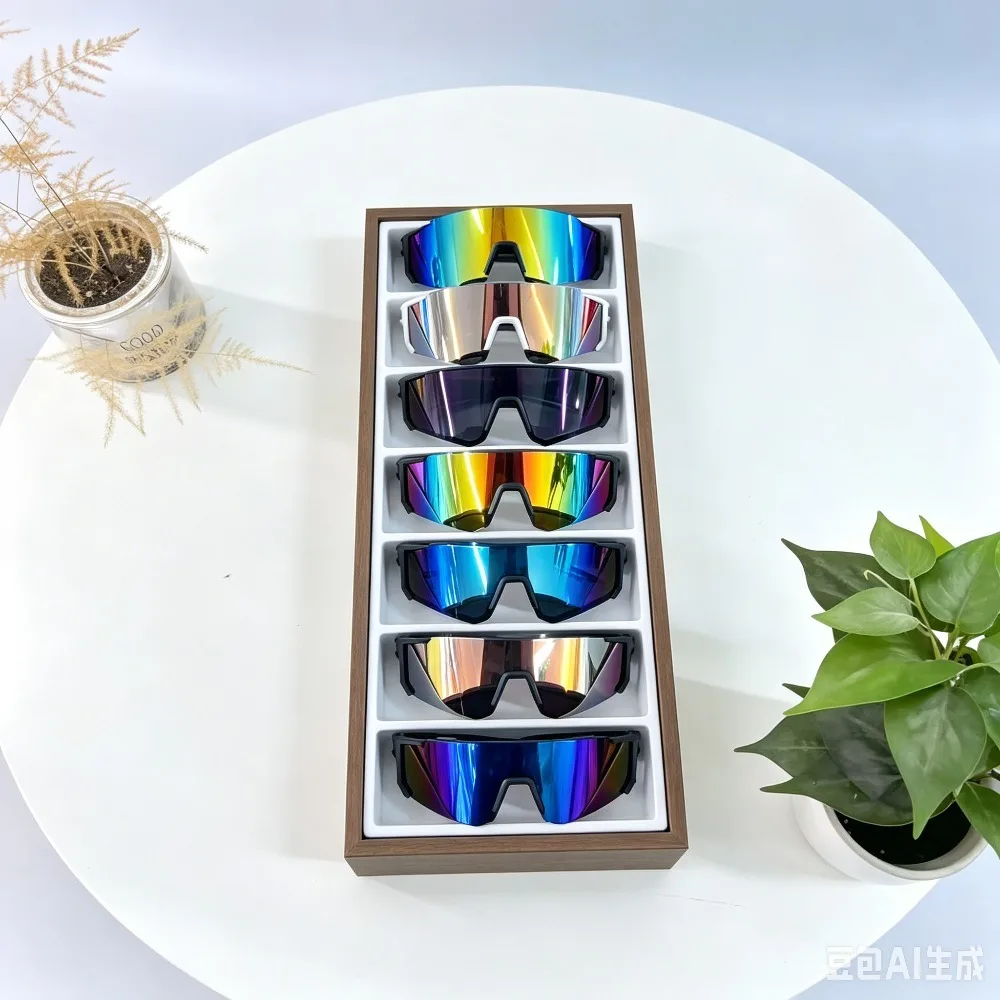 7pcs Sports Large Frame, Unisex Baseball Anti, Lightweight Large Frame Goggles, Summer essential
