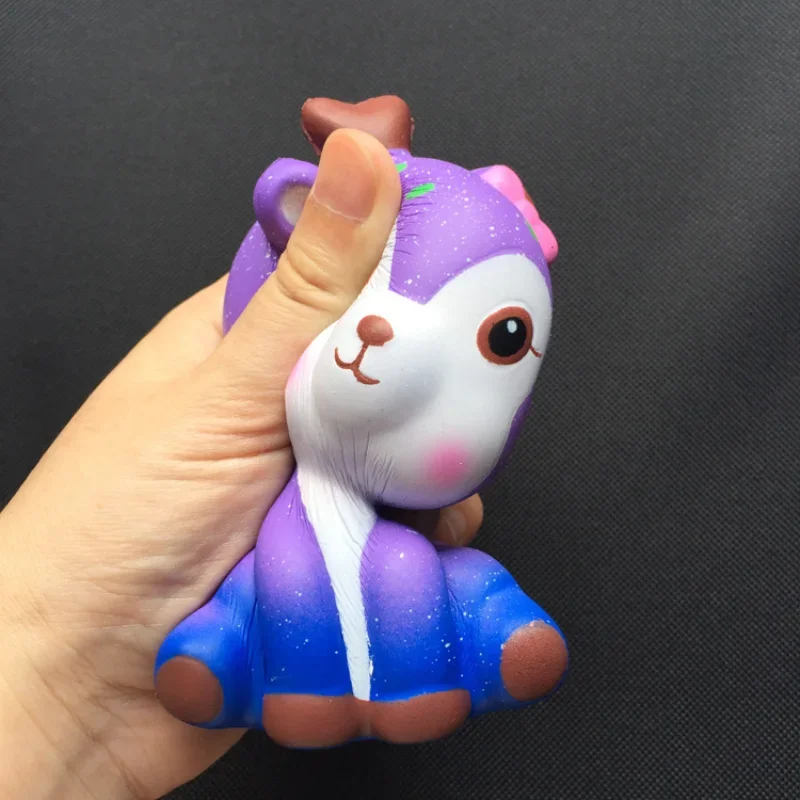 Neue Squishy Nette Simulation Tier Puppe PU Brot Langsam Rising Duftenden Weichen Squeeze Spielzeug Stress Relief für Kind Weihnachten Geschenk