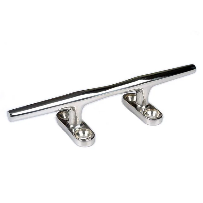 Heavy-Duty 316 Stainless Steel 4 Inch Sliding Mooring Cleat Marine Dock Ship Mooring Hardware Accessories