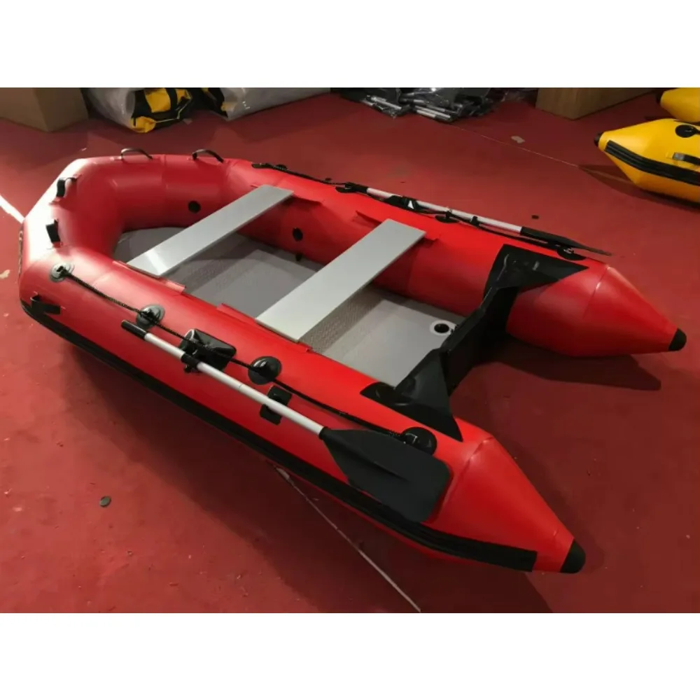 مصدر الشركة المصنعة للتحكم في الفيضانات، قابل للنفخ، قوارب شحن صافرة البحر، القوارب المطاطية، المجاذيف الجلدية #5