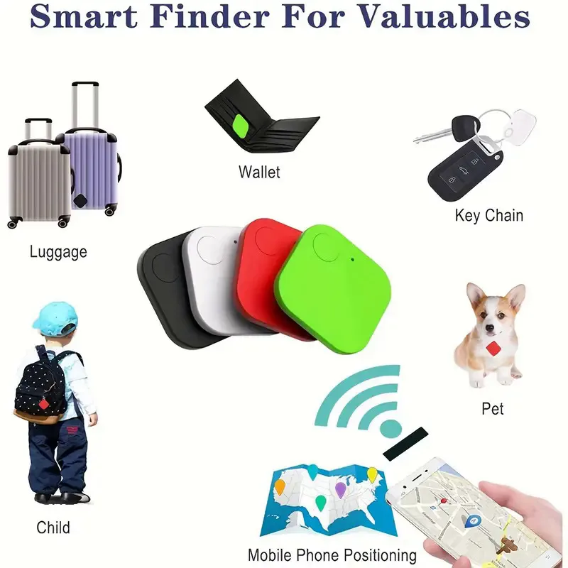 Smart Alarm Anti-Lost Recording Voice Control Mini Car GPS Tracker For Key Finder Kids Pets Real Time Tracking GPS Truck Locator