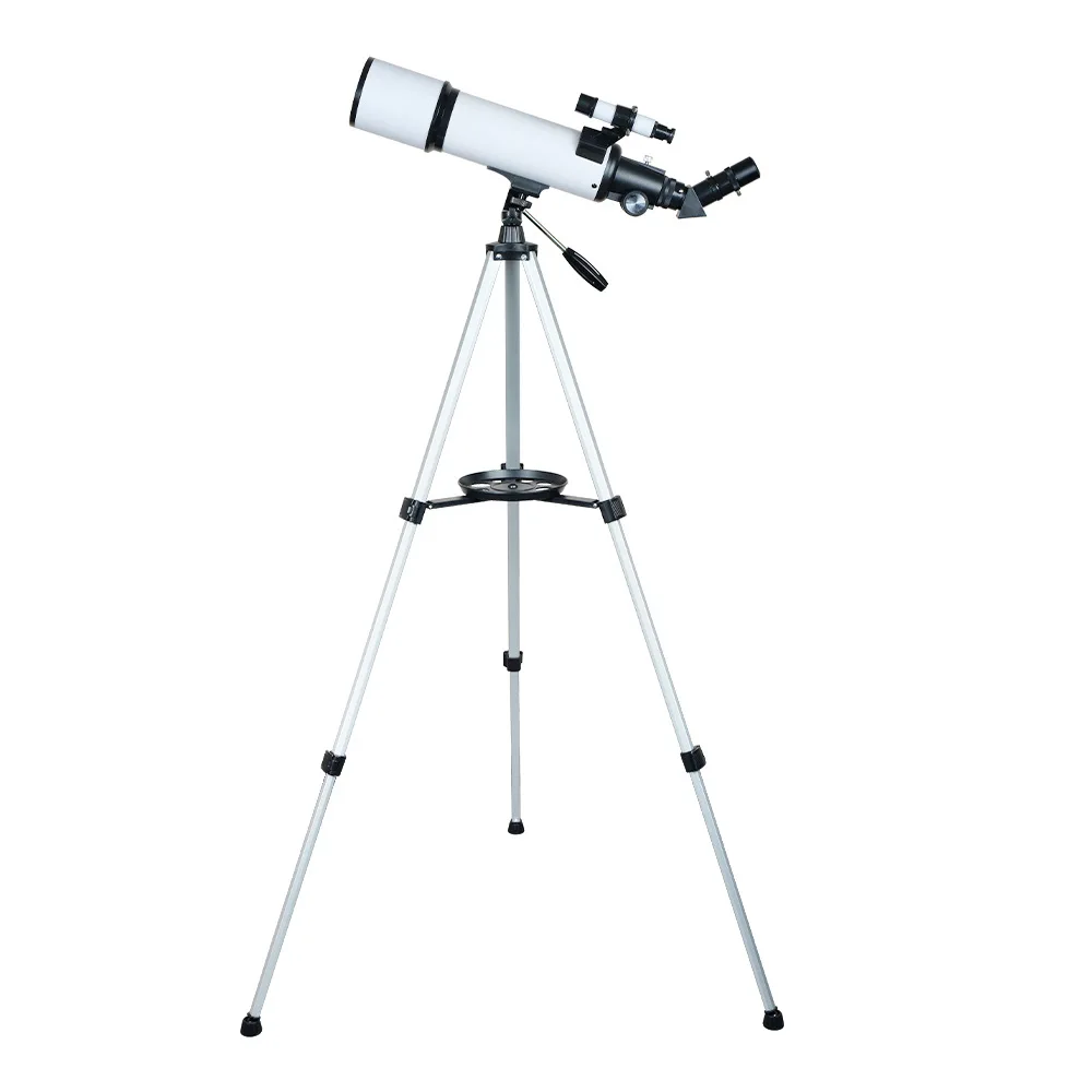 Digital HD Astronomical Refractor Telescope 120M Saturn Observation Bird Watching Camping Metal Structure Autofocus