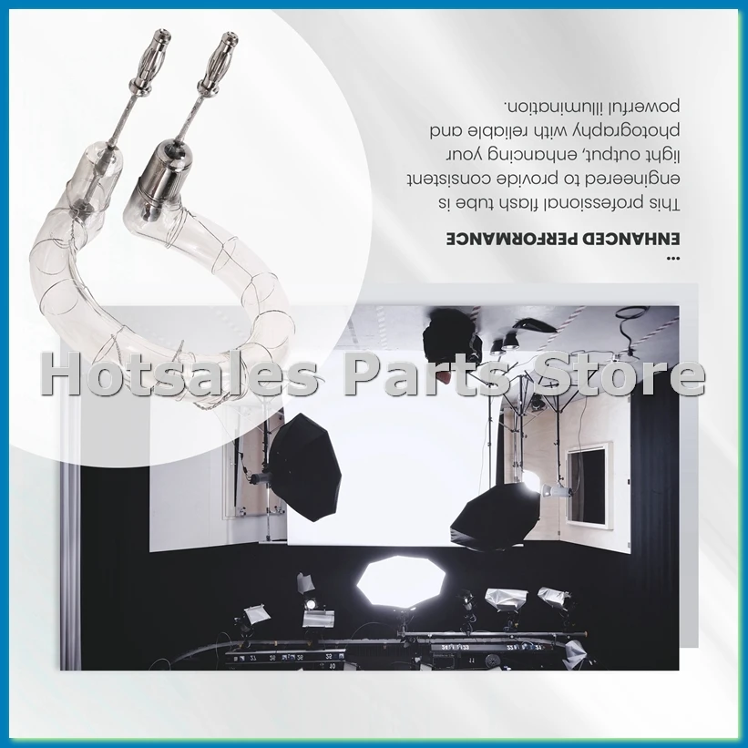 Tubo de Flash Profissional de 400Ws para SK400/SK400/SP400/DP400/300D/400D/GS400/Q5300/05400/TC400 Flash-A13G