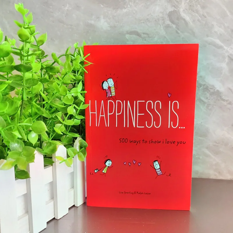 

Happiness Is . . . 500 Ways to Show I Love You《Lisa Swerling》Self Help Book English Book Libros Livros