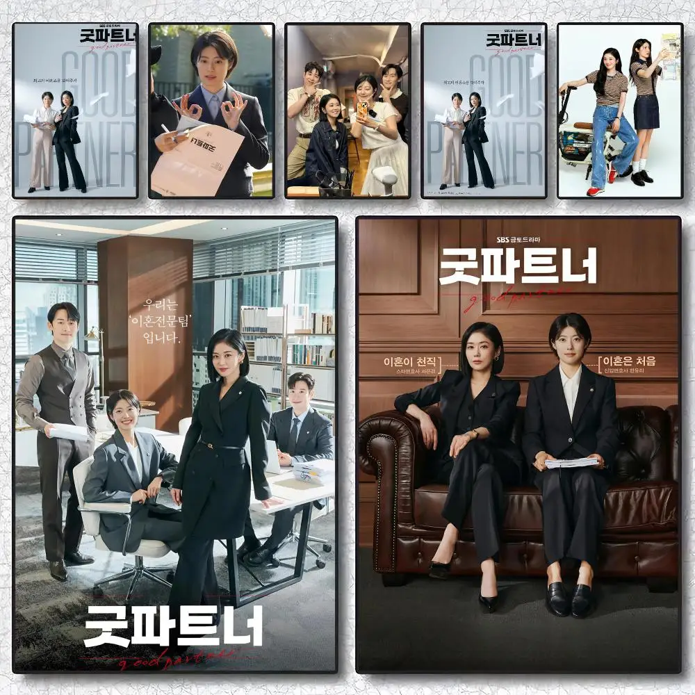 Tv Show G-Good Partner Poster Sticky Wall Art Printing Waterproof Home Living Bed Room Aesthetic Decor