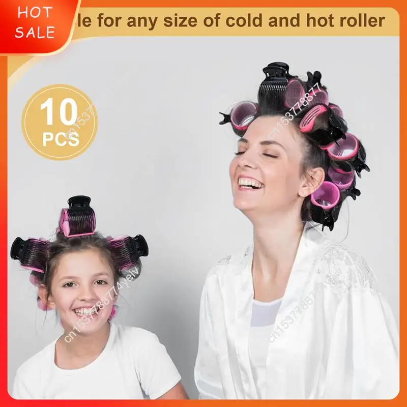 Substituição para clipes de estilo de seção de cabelo 24 peças para modelador de cabelo garra clipes de rolo quente para mulheres meninas a62x