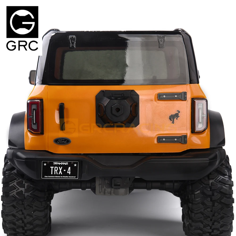 For Grc Trax Trx4 92076-4 Bronco Stainless Steel Hinge Decoration Sheet/metal Door Hinge 1/10 Simulation Climbing Car Parts