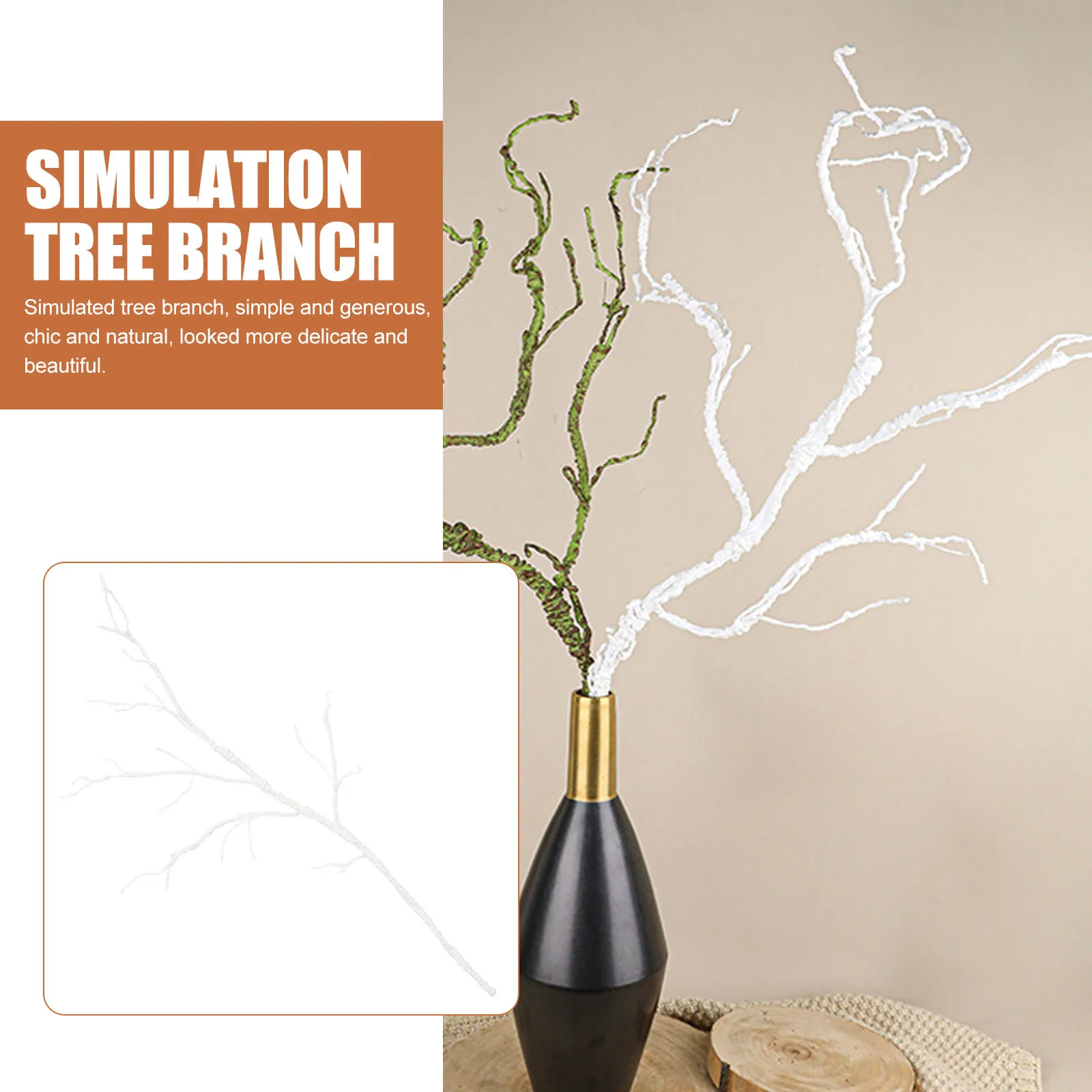 

Artificial Simulation Tree Branch Fake Dried Branch For Vase Decor Home Decoration Faux Branches Fall Farmhouse Party