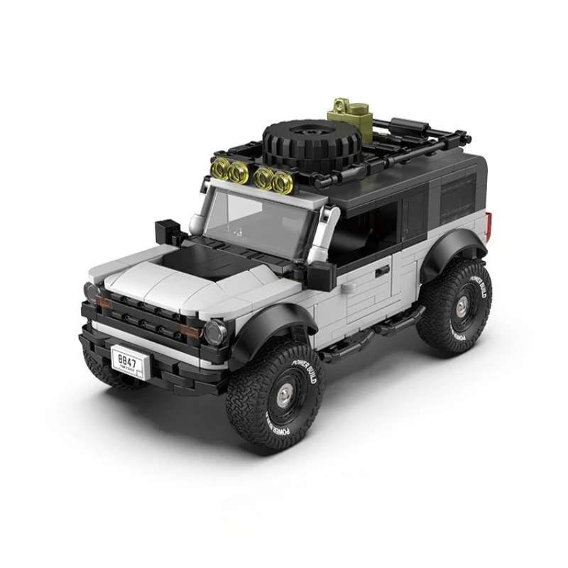 526pcs Caccia Cavallo Fuoristrada Blocchi di Costruzione del Veicolo Set PB8847 Velocità Tecnica SUV Modello di Auto Mattoni Giocattoli per I Bambini Adulti Regali