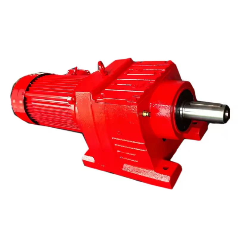 Speed Gearbox 7.5kw 220 Voltage Helical reduction Gear Motor 20rpm 30rpm agricultural speed Reducer