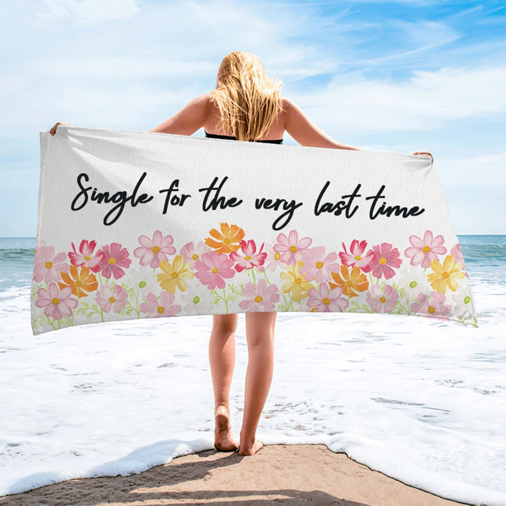 

summer beach towel bathroom accessories Bachelor party Bath towels beach towel gift for friend