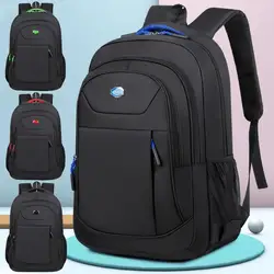 Men's Backpacks Oxford Waterproof Rucksack Business Computer Bag Casual Travel Backpack Senior High School Student Schoolbag