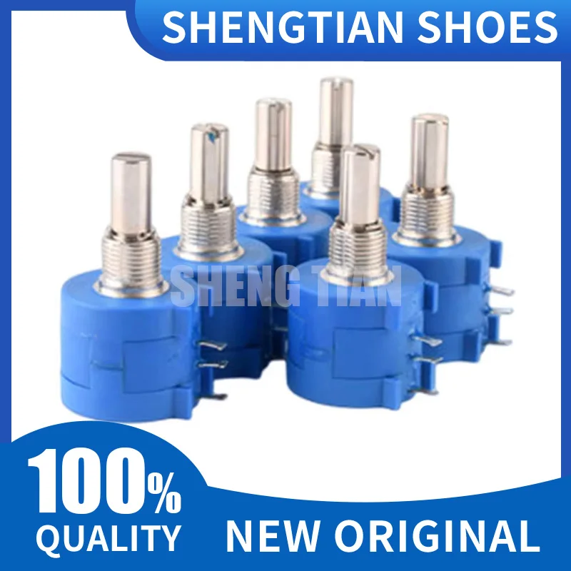 3590S-2-103L 103 102 104 503 3590S 10K 1K 100K 50K ohmPrecision Multiturn Potentiometer 10 Ring Adjustable Resistor