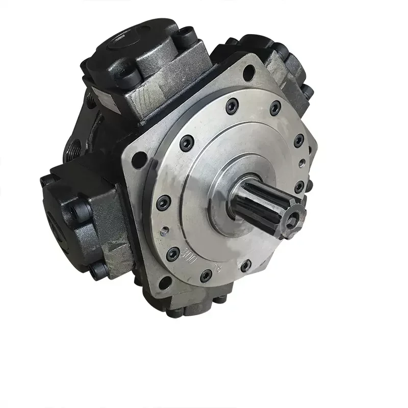 Lage Snelheid Hoog Koppel Kleine Cilinderinhoud Radiale Zuigermotoren Mr33 Mr57 Oliemotor Hydraulische Motor