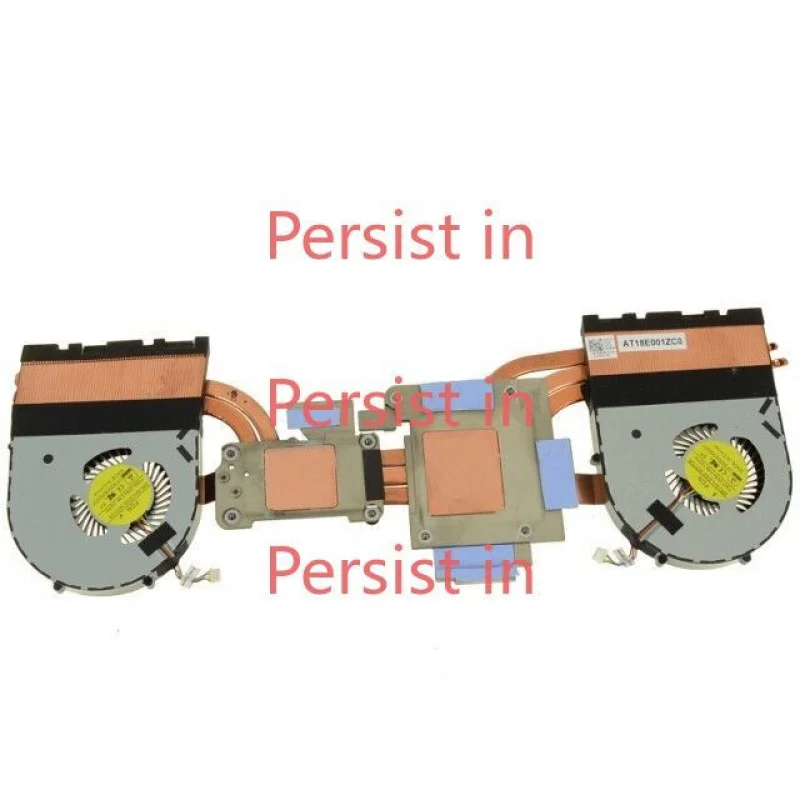 FOR DELL Alienware 15 R2 CPU/GPU Cooling Heatsink Fan 0W8RW9 100% Test Work