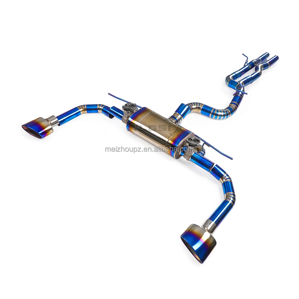 Ultra-Lightweight Titanium Catback Exhaust for RS3 2.5T 8V 8Y Valvetronic Muffler System with Remote Control