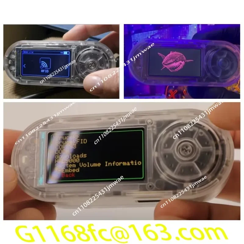 T-Embed CC1101 ESP32-S3 Nfr24 433/868/915 MHz Black Identification I2C Universal Serial Bus Wireless Module part