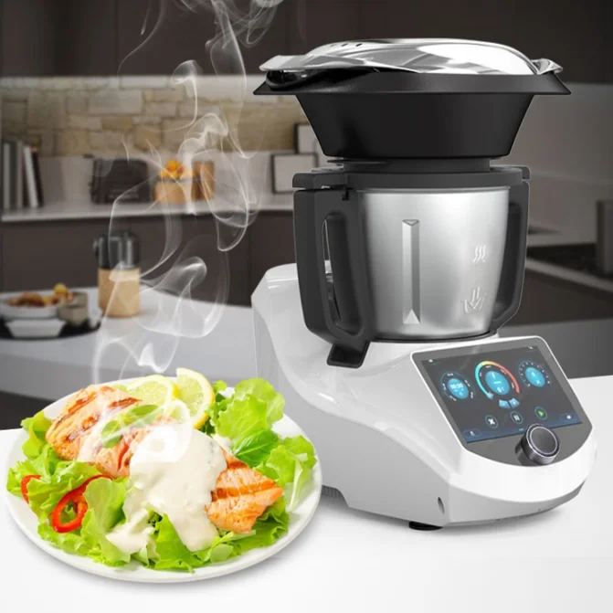 Termomixe multifunzionale Robot da cucina Chopper Robot da cucina Smart Robot da cucina Thermomixer cina in vendita con tritacarne e Wifi