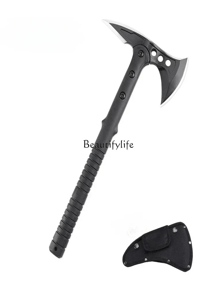 

Multi-Functional Tactical Mountain Axe Wild Self-Defense Tree Chopping Outdoor Camping Supplies