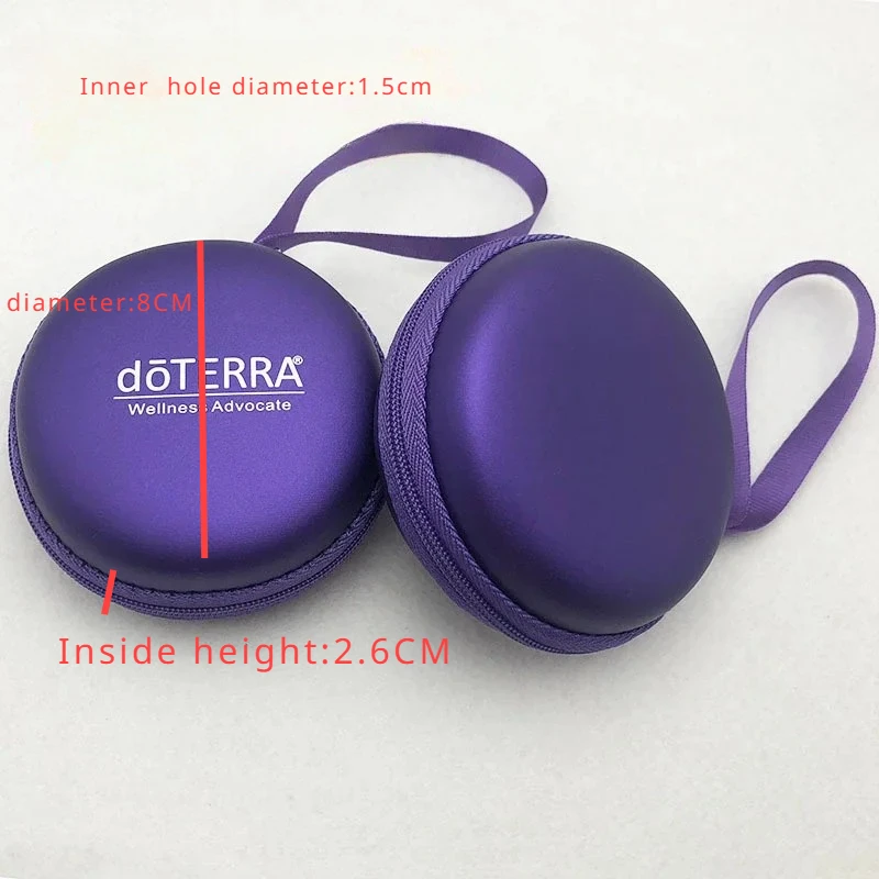 Nuovo 10/12 bottiglie 1-2ml custodia per olio essenziale custodia per DoTERRA Young Living Oil Travel Portable Carry Hanging Organizer