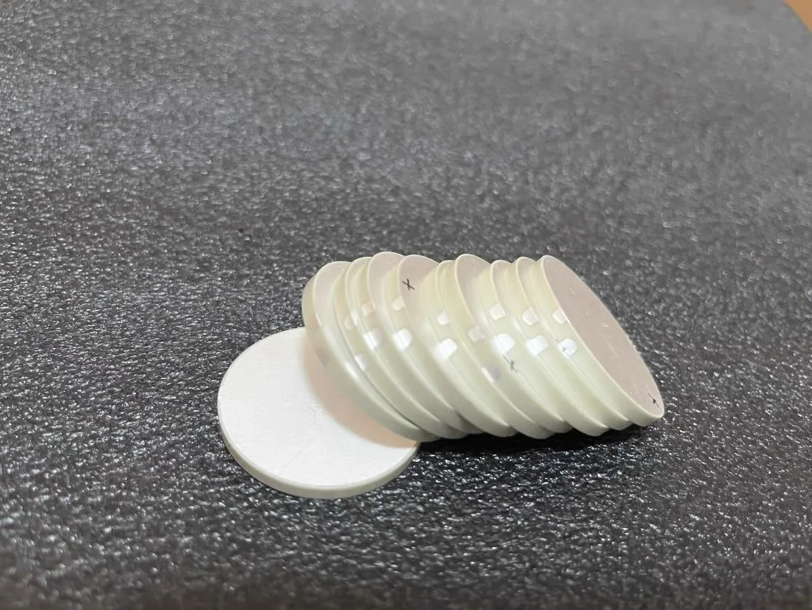 10pcs PZT discs of 2 mm thickness and 22-30mm diameter with silver coated electrodes Piezoelectric ceramic sensor pzt5、4、8