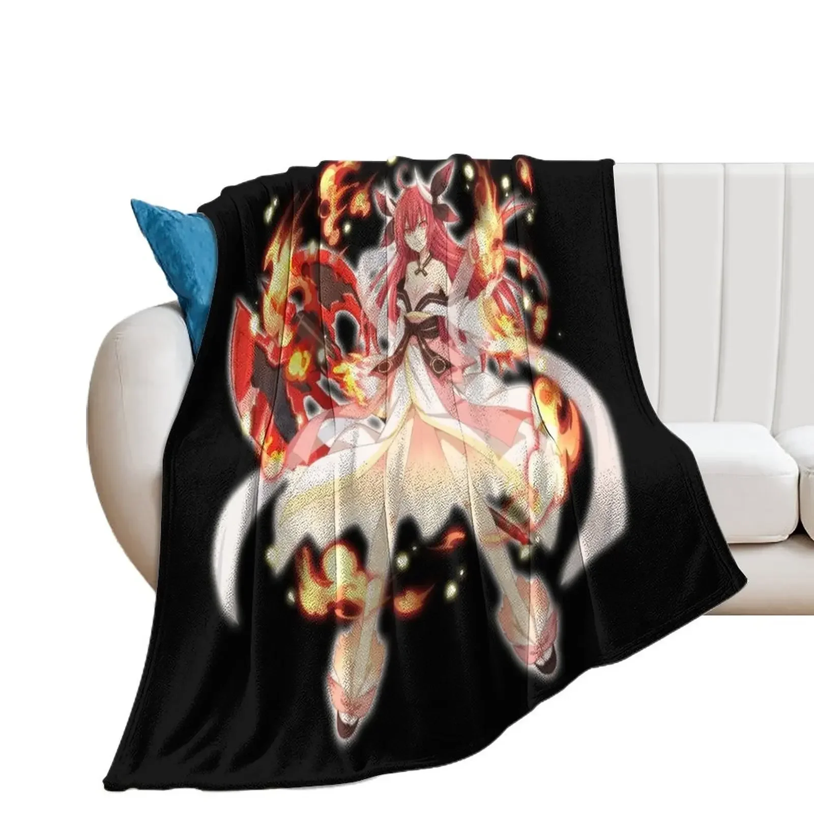 Itsuka Kotori - Date a Live Throw Blanket Camping Vintage halloween Bed Blankets