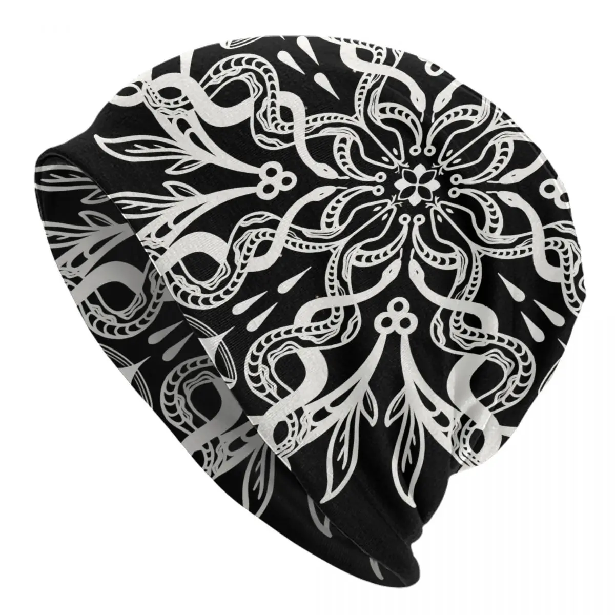 Hat Poison Thin Caps For Men Women India Mandala Skullies Beanies Ski Caps Soft Bonnet Hats