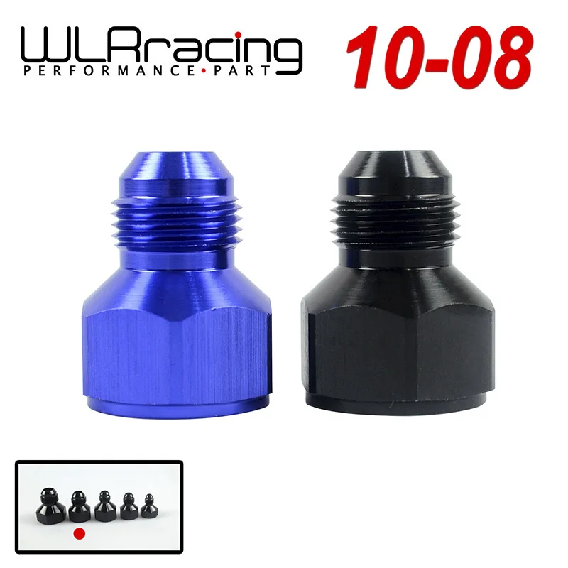 WLR RACING - 10AN AN10 AN-10 أنثى إلى 8AN AN8 AN-8 ذكر المخفض المناسب WLR-SL894-10-08-011