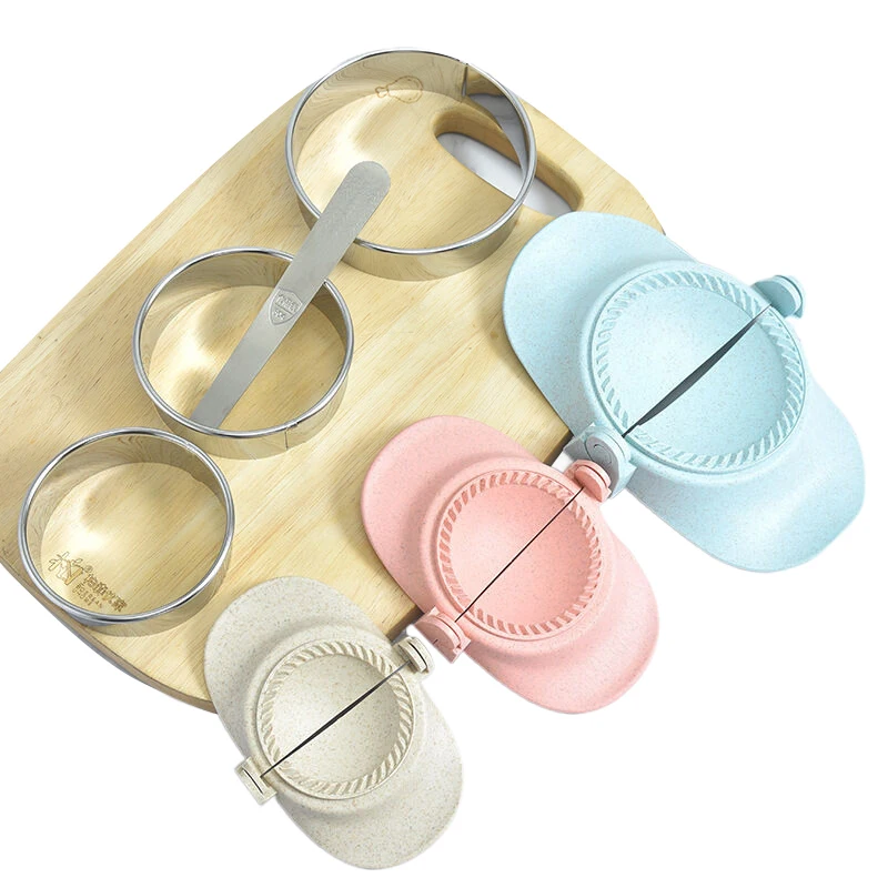 NEW Dumpling Machine Tools Dumpling Mold Clamp Baking Mold Pastry Kitchen Accessories Wheat Straw Dumpling Dumpling Mold