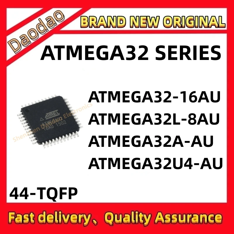 ATMEGA32-16AU ATMEGA32L-8AU ATMEGA32A-AU ATMEGA32U4-AU atmega32 IC Chip 44-TQFP Quality Brand New