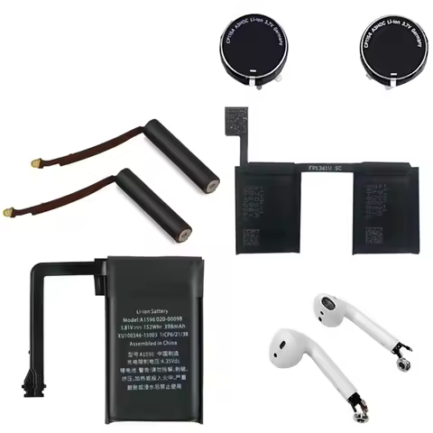 Battery For airpods 1st 2nd 3nd A1604 A1602 A1938 A1523 A1596 A1722 A2032 A2031 air pods Pro 1 2 3 Wireless Headset Charging Box