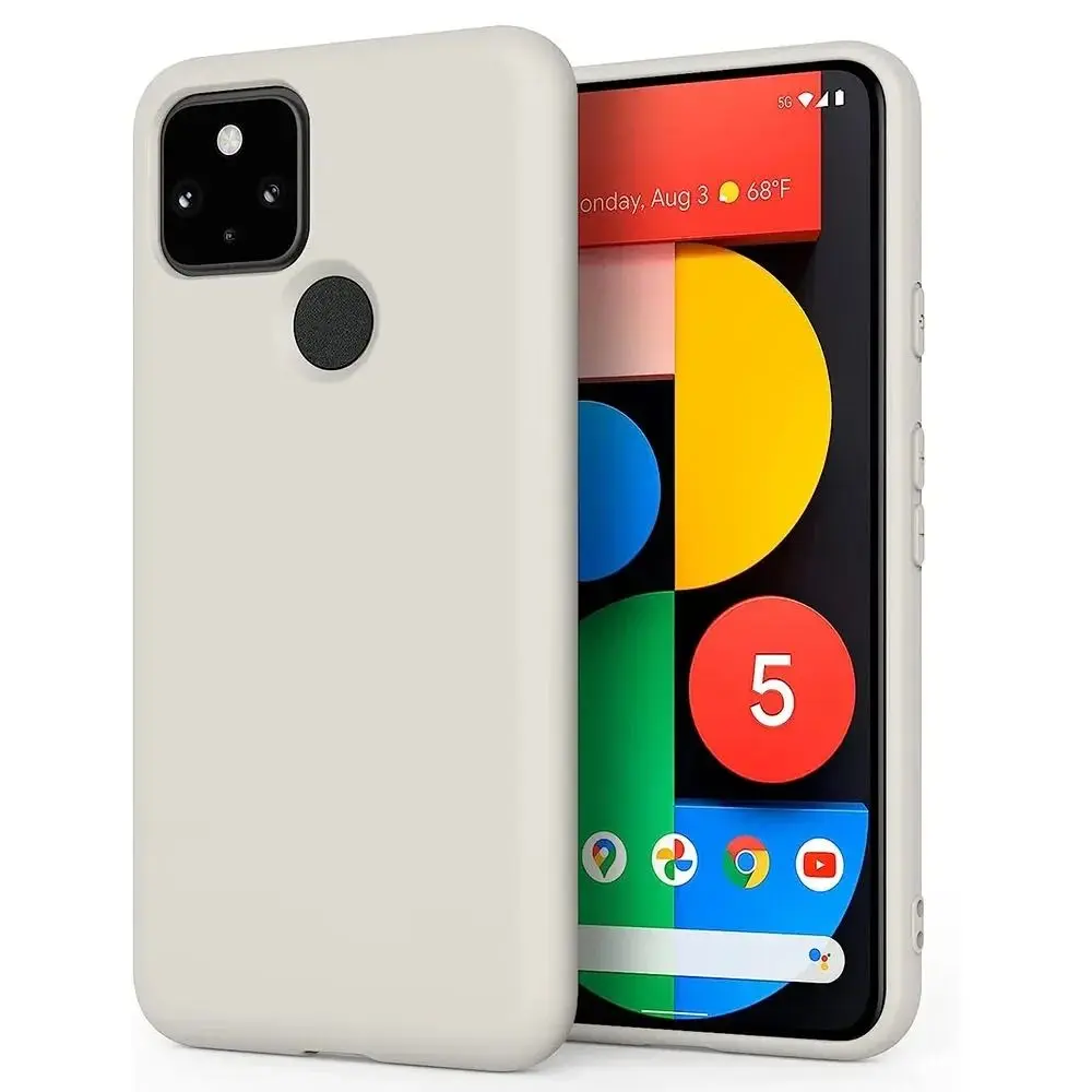 Liquid Slicone stoß feste Soft Phone Hülle für Google Pixel 5 5a 9 pro xl 3 3a xl 3xl 4 xl 4a 4g 5g 8a 6a 7a Cover Fundas Capa – Detail 11