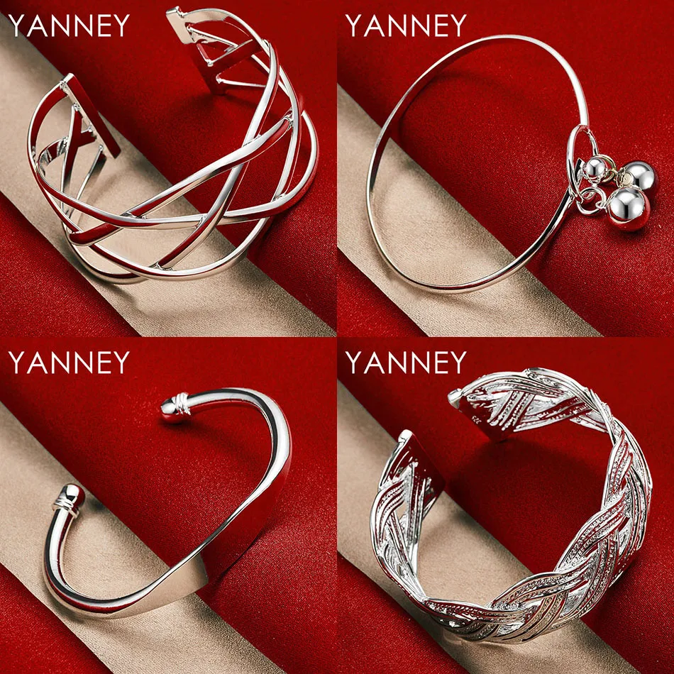 

925 Sterling Silver Bracelet Exquisite Hollow Round Bead Bracelet Women Jewelry Wedding Party Fashion Gift Accessories