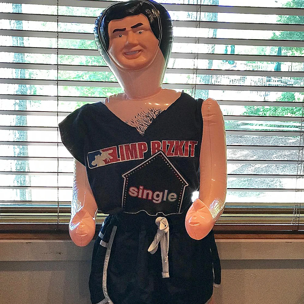 150 سنتيمتر لا اللحية نفخ دمية الذكور العازبة حفلة عيد ميلاد الدجاج ليلة هدية هالوين عيد الميلاد الديكور فقط دمية لا الملابس #5