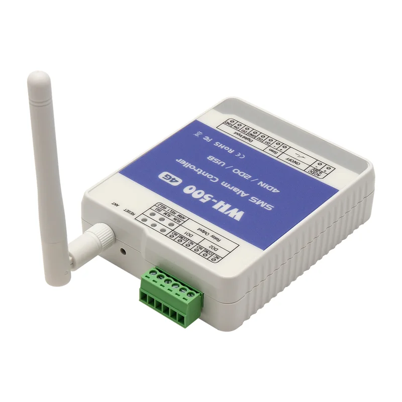 

M18K-WH-500-EU GSM 4G Gate Door Opener Relay Switch Remote Controller Wireless Alarm Controller With APP Control