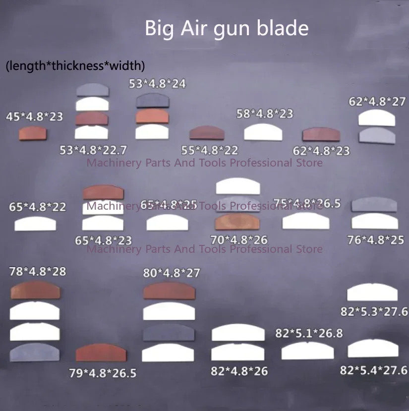 Large Medium Small  Wrench  gun Leaf Sheet  Gun Blade  Wrench Accessories  Gun Accessories Repair Kit