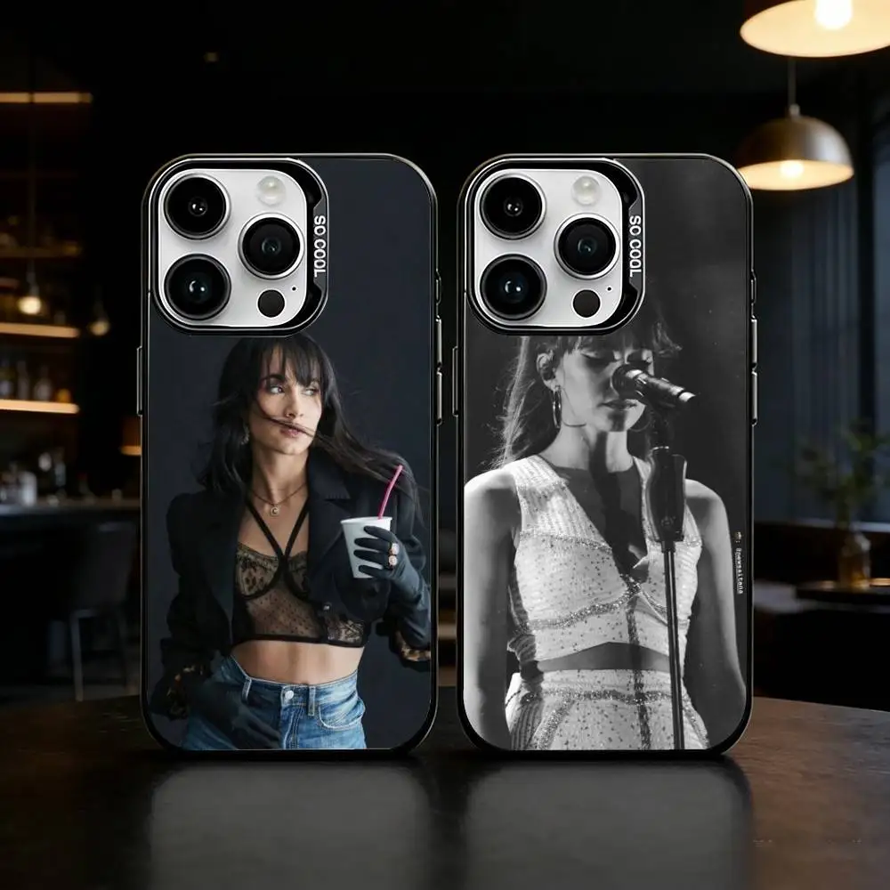 

Singer Aitana Phone Case For iPhone 17,16,15,14,13,12,11,Pro Max,Plus Candy Silver Cover