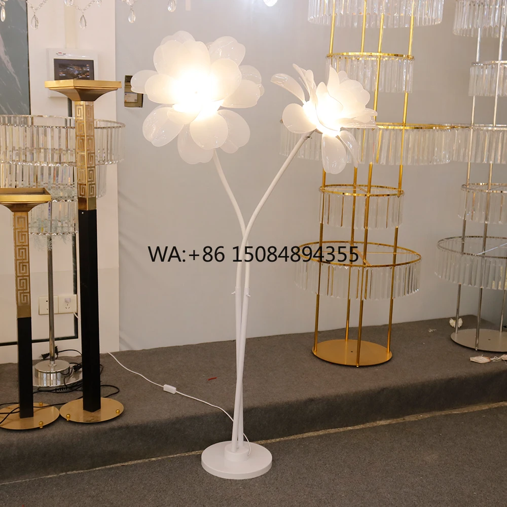 Wedding Aisle LED Flower Stand Dual-Use Glowing Decor for Stage & Walkway