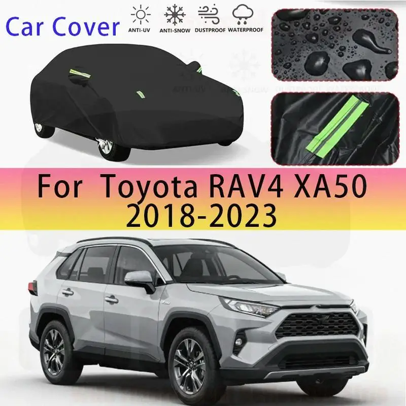 للحماية الخارجية مقاومة للماء والغبار لسيارة Toyota RAV4 XA50 2018 2023 أغطية السيارات