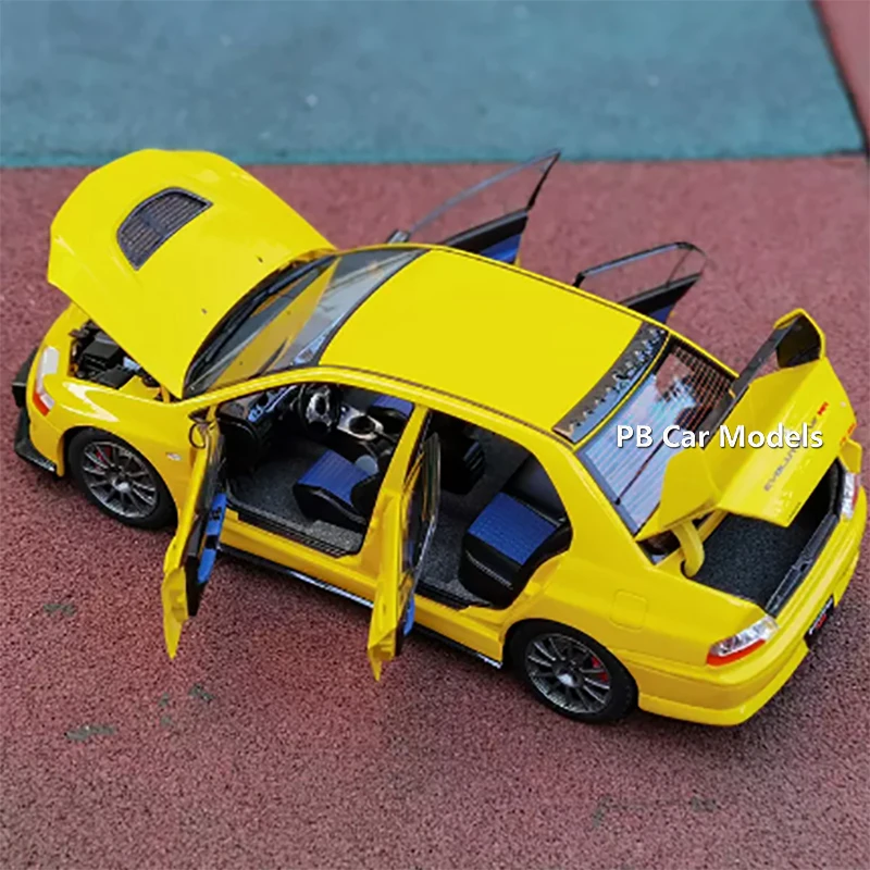 Super A 1:18 Mitsubishi EVO 8th generation FQ-400 4G63 car model car model