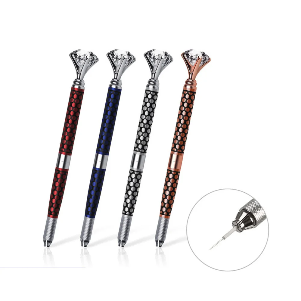 Tebori Pen Tattoo Pen Permanent Makeup Microblading Manual Pen PMU Professional Eyebrow Lips Eyelash Supplies 1pcs