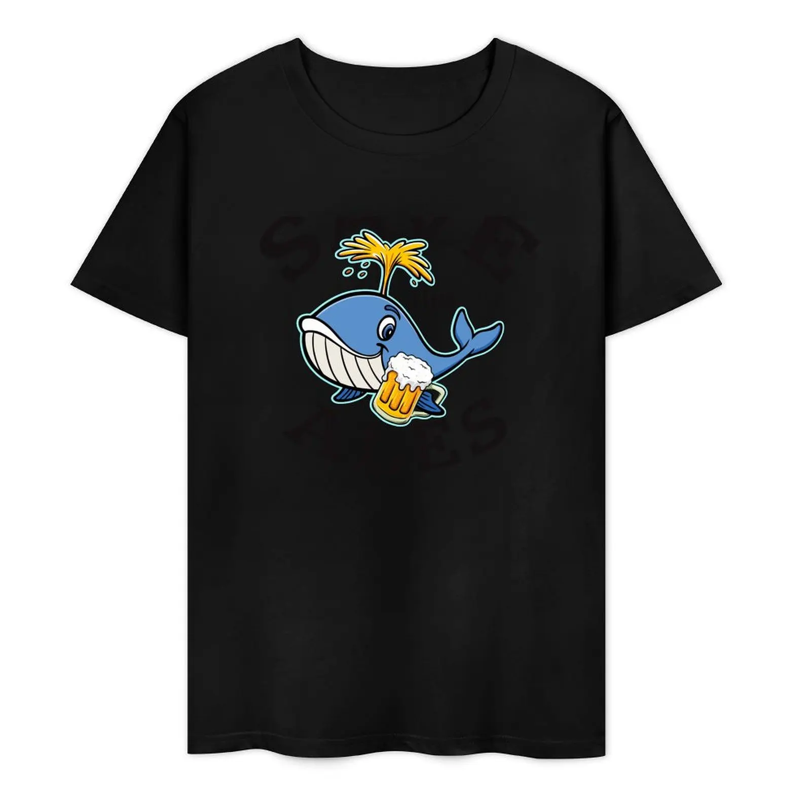 

Save The Ales Drinking Whale T-Shirt shirts graphic tees anime t shirt men